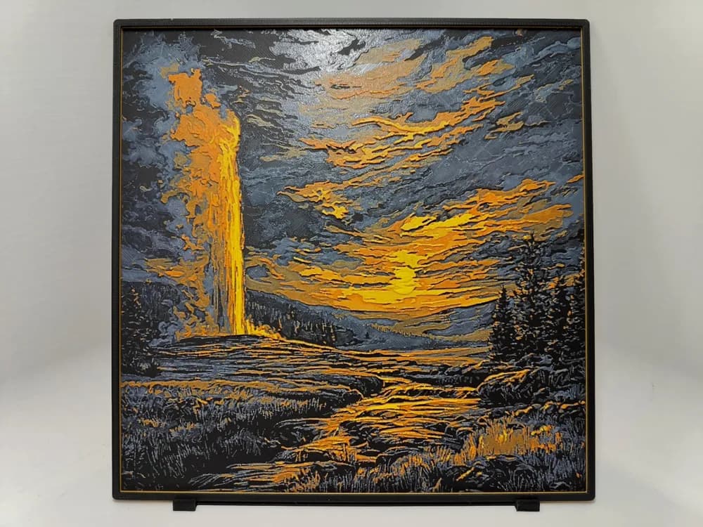 Old Faithful by BeaN HueForge model: Old Faithful by BeaN