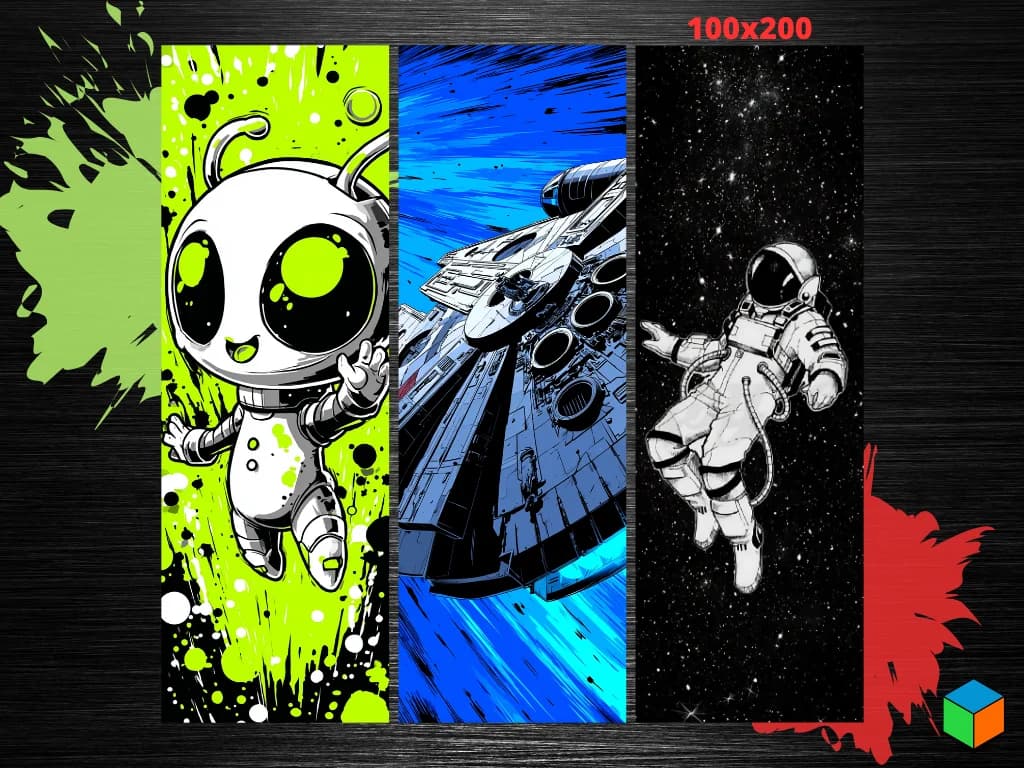 Alien (Glow-in-the-dark Friendly!) by 3D Prints By Vic HueForge model: Alien (Glow-in-the-dark Friendly!) by 3D Prints By Vic