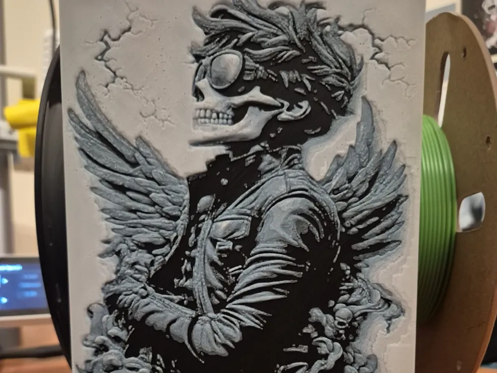 biker angel hueforge biker angel hueforge