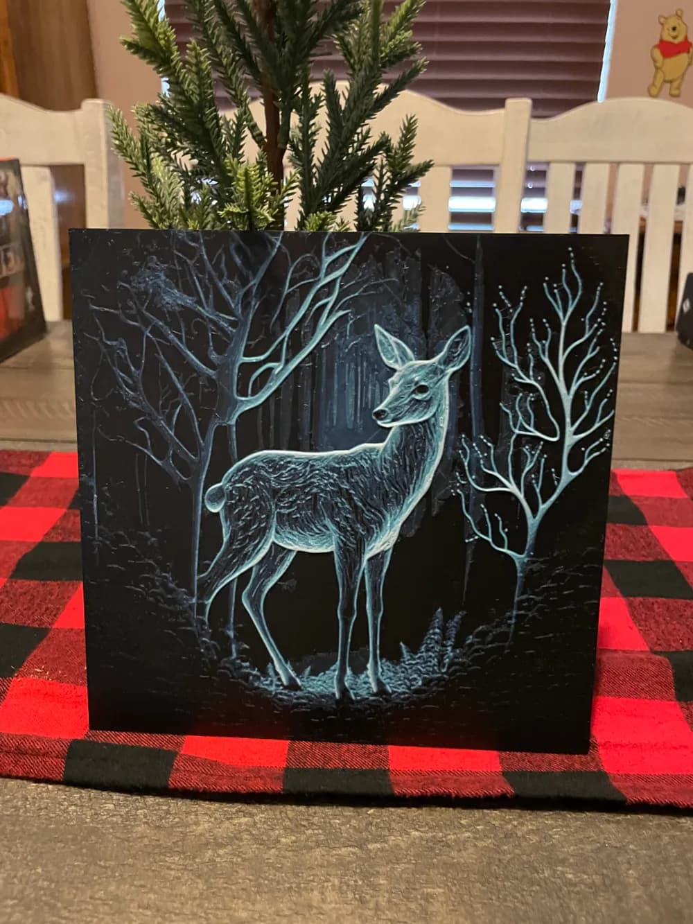 Doe Patronus by Cloudy Nostalgia HueForge model: Doe Patronus by Cloudy Nostalgia