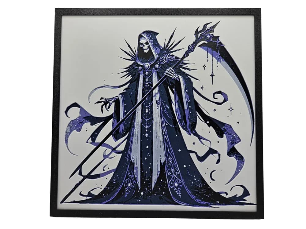 Jeweled Reaper by BusyKikiBee HueForge model: Jeweled Reaper by BusyKikiBee