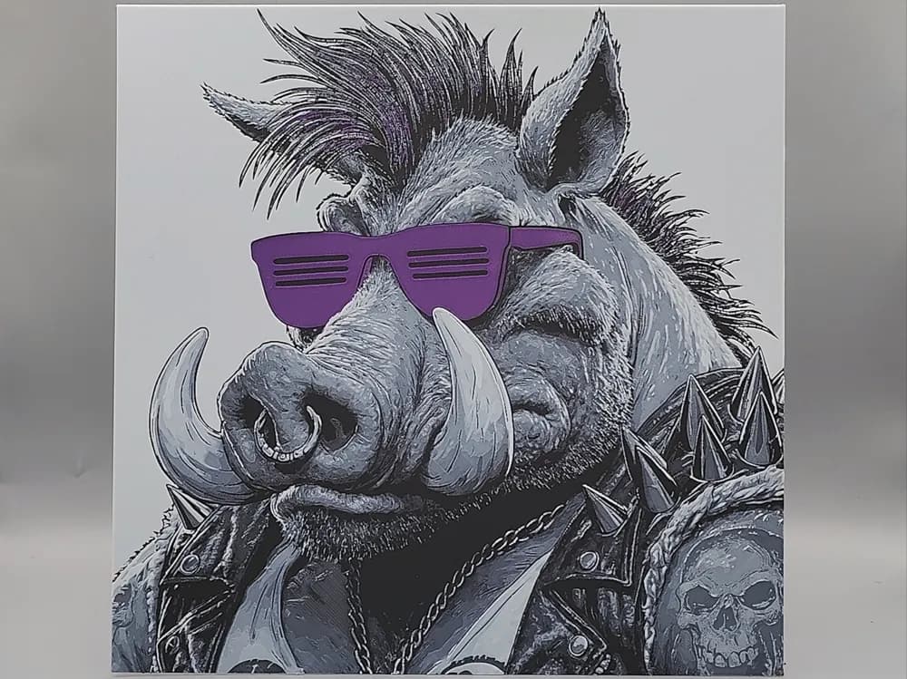 Bebop - TMNT - Hueforge by Sarge HueForge model: Bebop - TMNT - Hueforge by Sarge