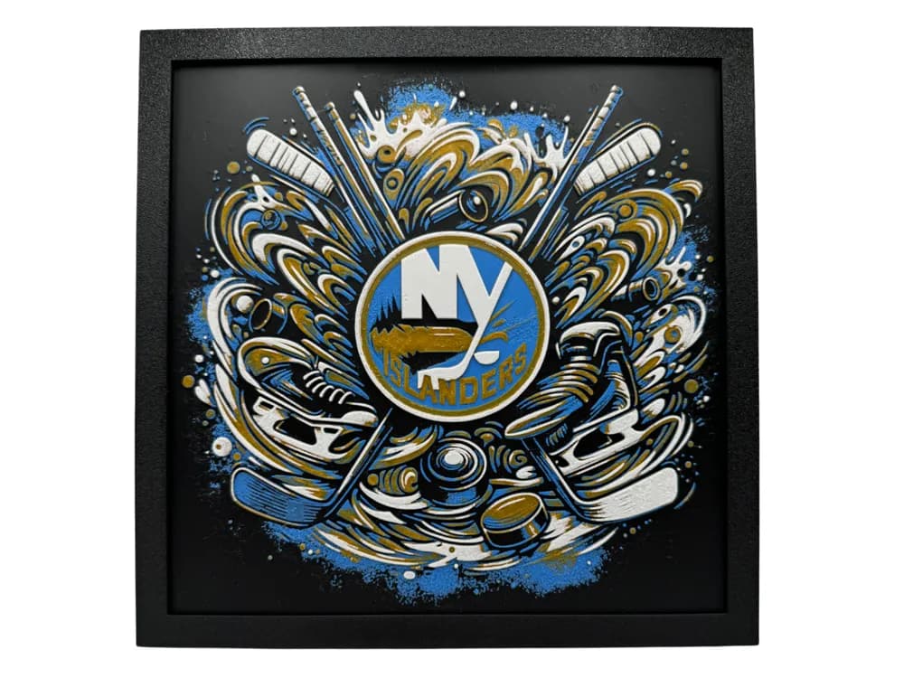 New York Islanders - NHL Hueforge by Canadian Gamer HueForge model: New York Islanders - NHL Hueforge by Canadian Gamer