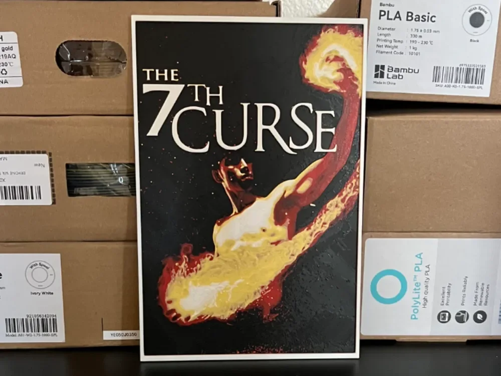 The Seventh Curse Hueforge by Estiv HueForge model: The Seventh Curse Hueforge by Estiv