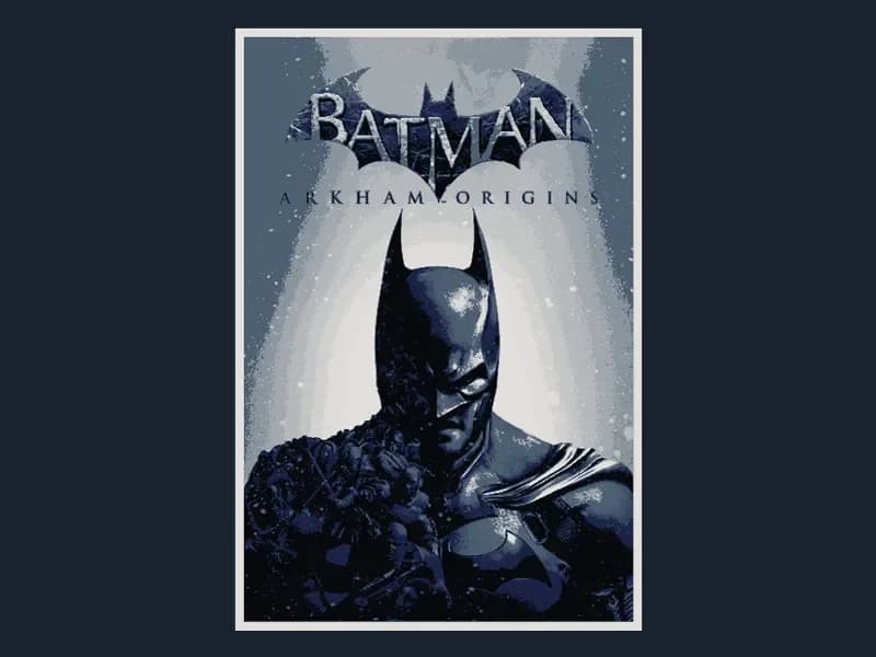 Batman: Arkham Origins (Game Poster - HueForge) by HugheCraft HueForge model: Batman: Arkham Origins (Game Poster - HueForge) by HugheCraft