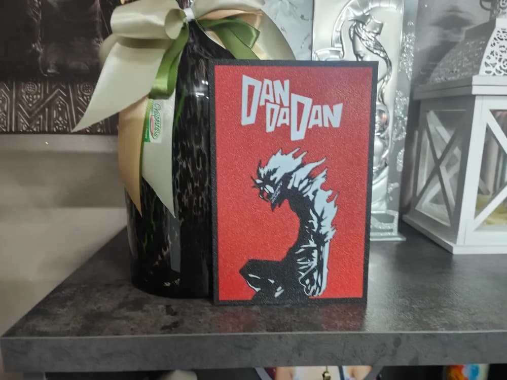 Dandadan Okarun by S1M0N389 HueForge model: Dandadan Okarun by S1M0N389