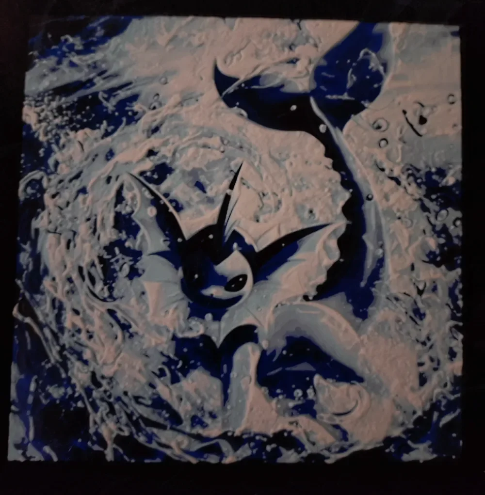 HueForge model: Vaporeon (HueForge) by Asgar3D