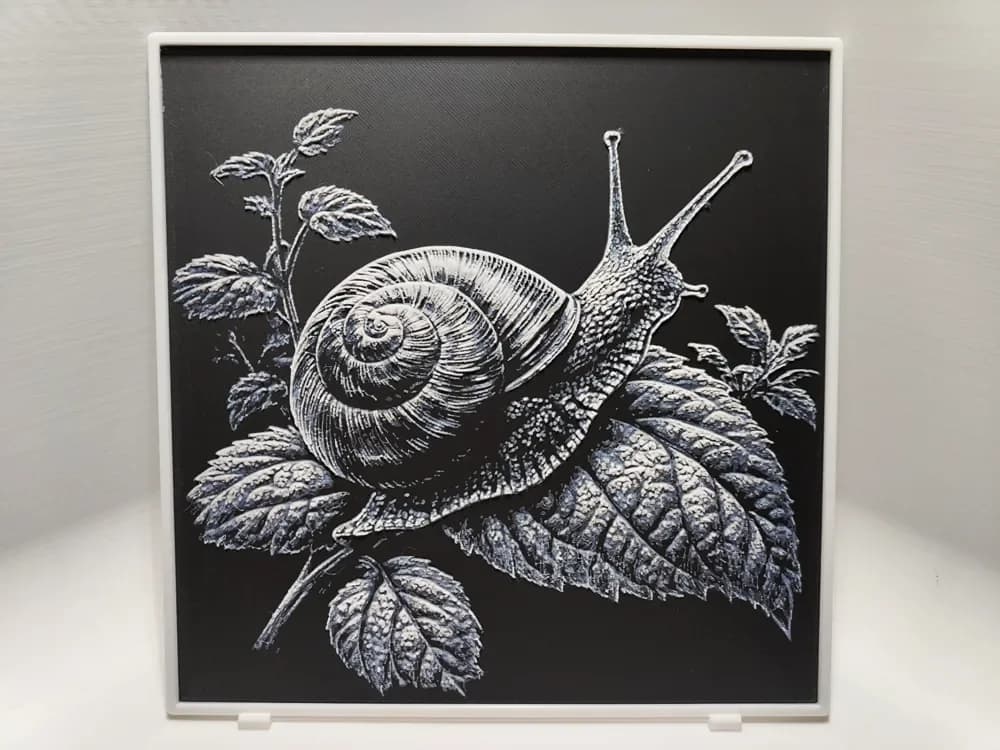 Snail - Hueforge by BeaN HueForge model: Snail - Hueforge by BeaN