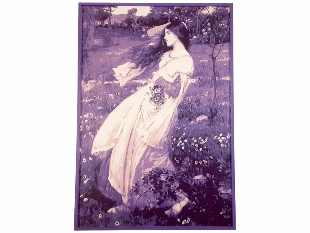 Windflowers Hueforge Classical Painting Waterhouse by Elsie Moonshadow HueForge model: Windflowers Hueforge Classical Painting Waterhouse by Elsie Moonshadow