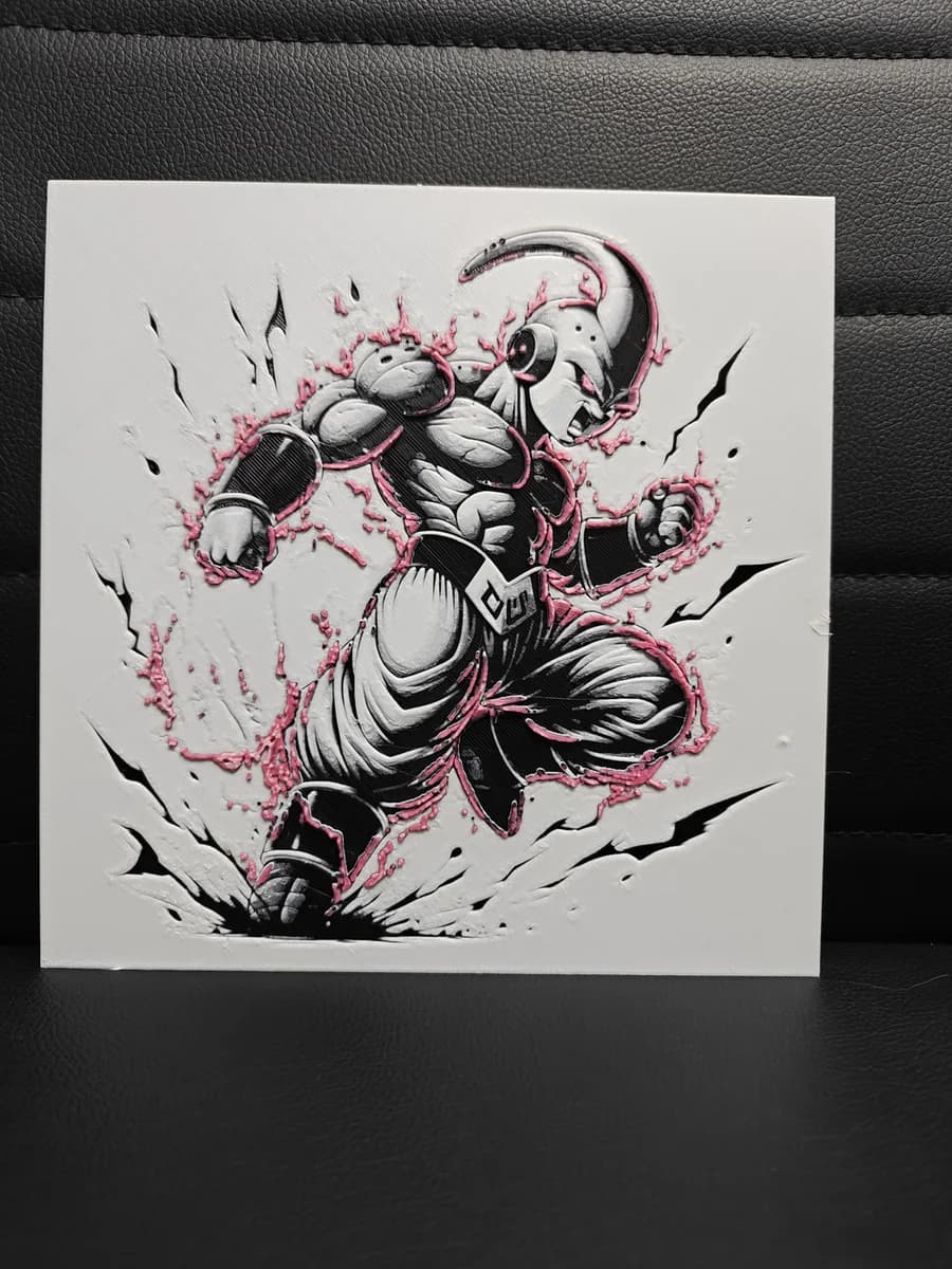 Majin buu by TheHueforgeLady HueForge model: Majin buu by TheHueforgeLady