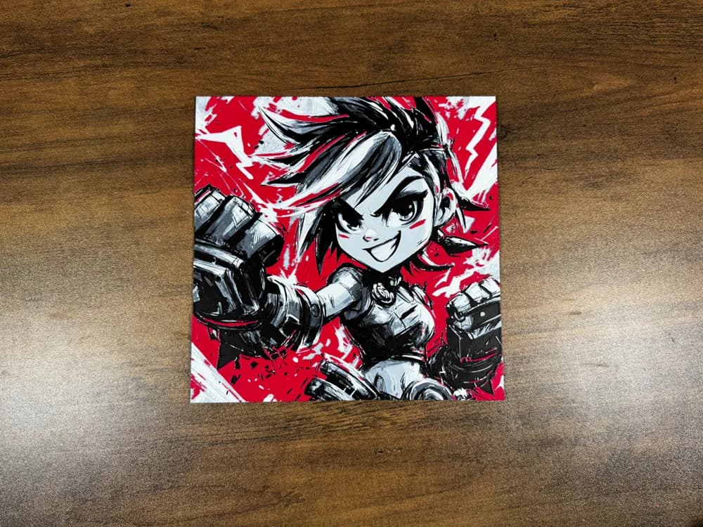 HueForge model: Chibi Vi – Punch First, Ask Cute Later! by 3D Prints By Vic