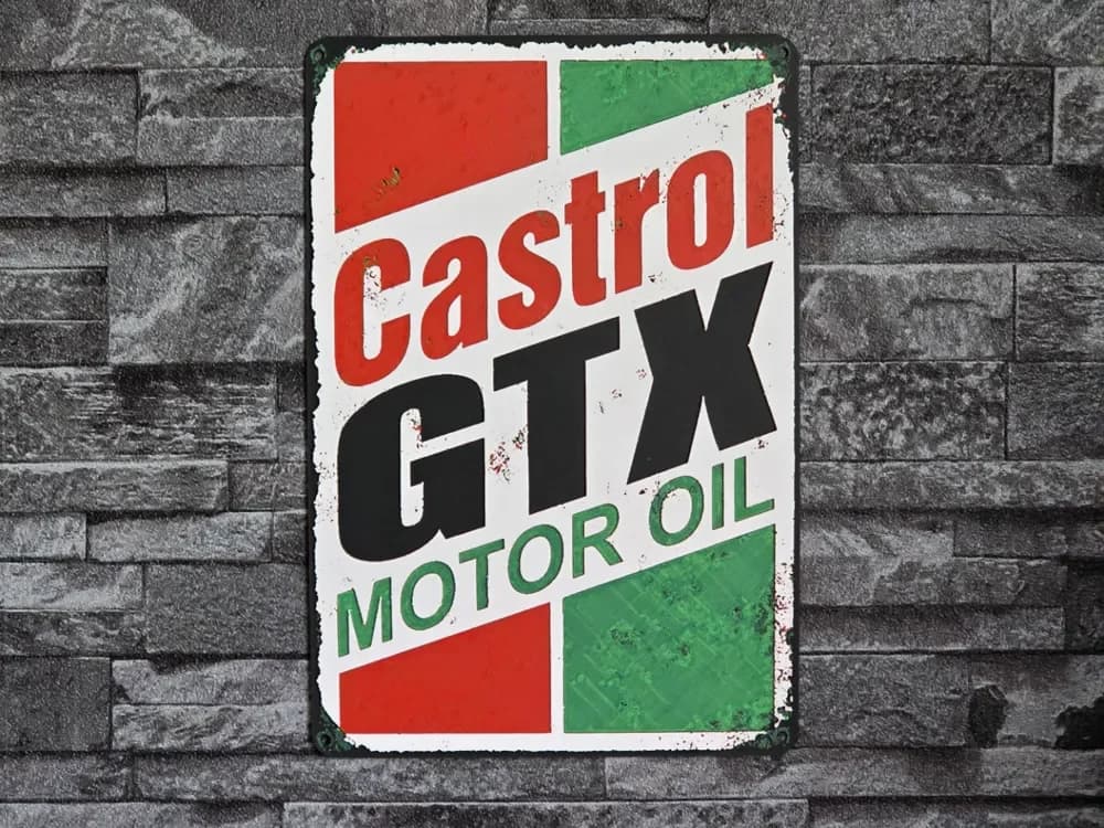 Hueforge VIntage CASTROL 4 colors by StefBull85 HueForge model: Hueforge VIntage CASTROL 4 colors by StefBull85