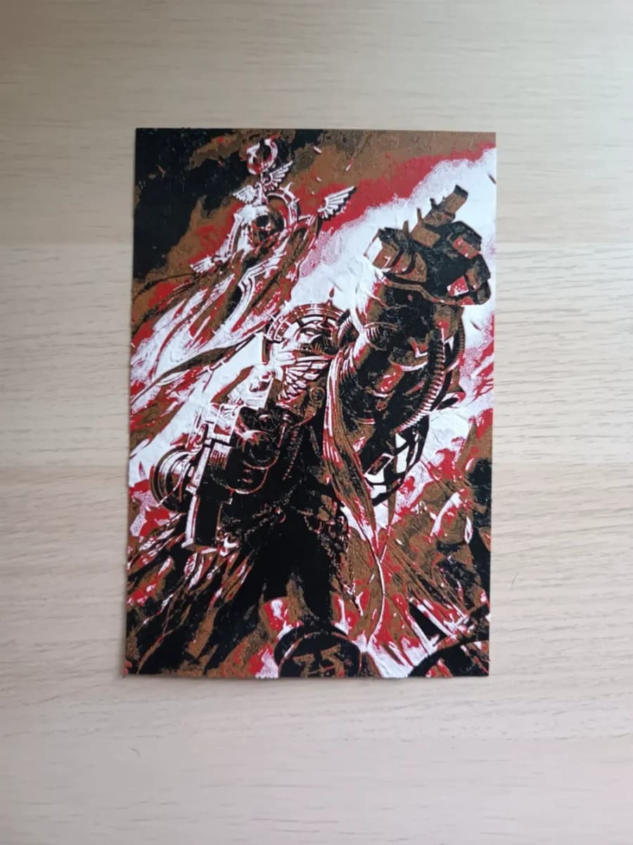 Blood Angel Potrus Maximus Hueforge by Atrus Design HueForge model: Blood Angel Potrus Maximus Hueforge by Atrus Design