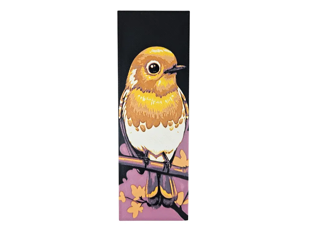 Bird on Branch 2 by BusyKikiBee HueForge model: Bird on Branch 2 by BusyKikiBee