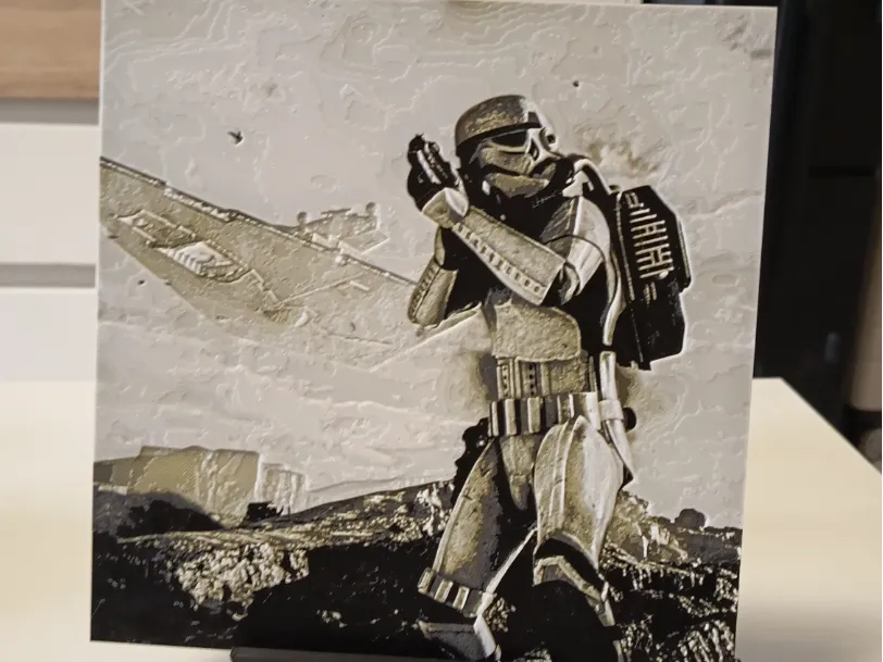 Star Wars Storm Trooper Hueforge Star Wars Storm Trooper Hueforge