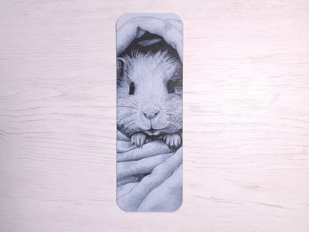 Hammster Bookmark by Atrus Design HueForge model: Hammster Bookmark by Atrus Design