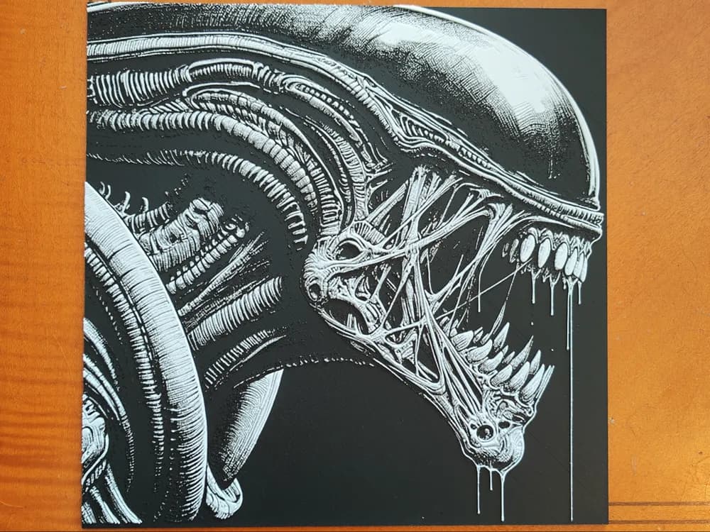 Alien Xenomorph - Hueforge by Sarge HueForge model: Alien Xenomorph - Hueforge by Sarge