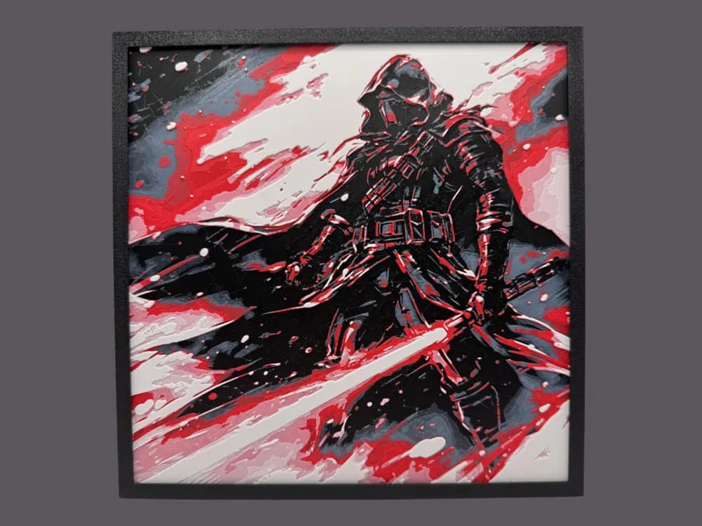 Lord Starkiller - The Force Unleashed by Canadian Gamer HueForge model: Lord Starkiller - The Force Unleashed by Canadian Gamer