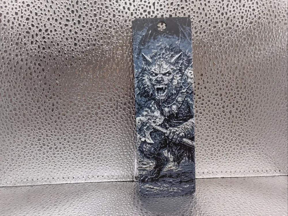 Gnoll Bookmark – Hueforge by Borishotch Industries HueForge model: Gnoll Bookmark – Hueforge by Borishotch Industries