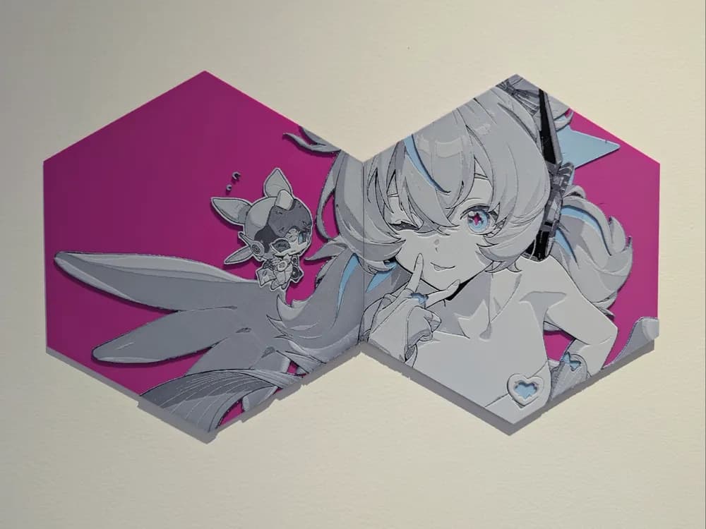 Aria Mindscape Hueforge - Zenless Zone Zero by Razel HueForge model: Aria Mindscape Hueforge - Zenless Zone Zero by Razel