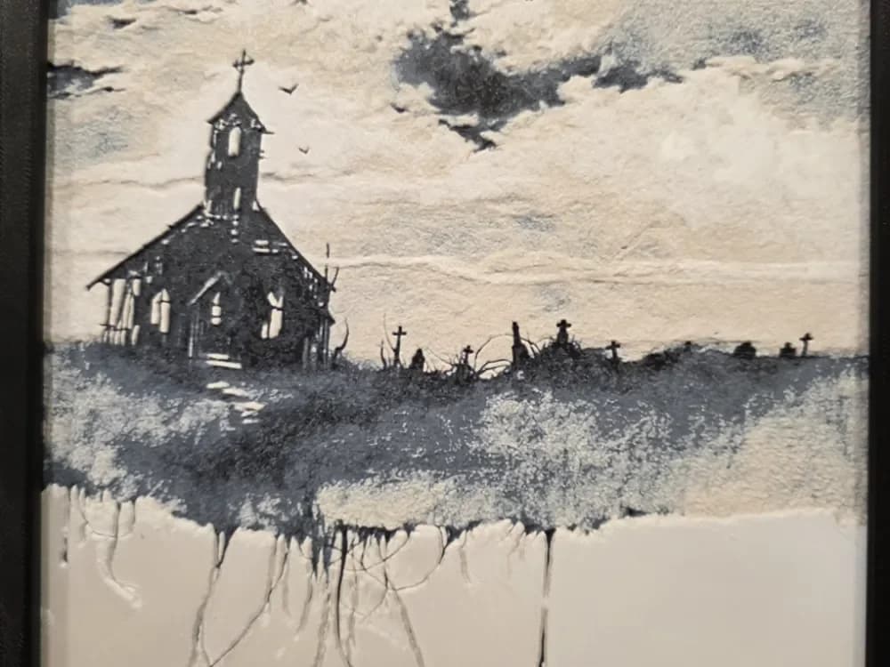 The Church - Scary Stories to tell in the Dark by Side Quest Hues HueForge model: The Church - Scary Stories to tell in the Dark by Side Quest Hues