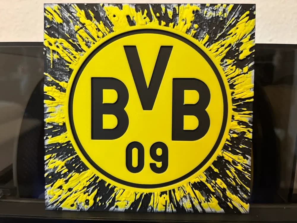 Borussia Dortmund BVB 09 Hueforge by Reeftank&more HueForge model: Borussia Dortmund BVB 09 Hueforge by Reeftank&more