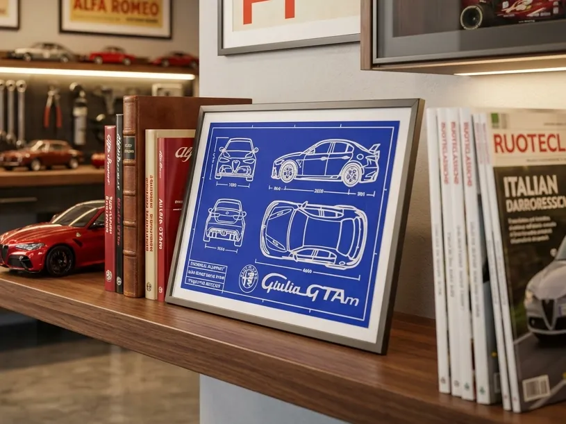 Alfa Romeo Giulia GTAm - Blueprint by keko HueForge model: Alfa Romeo Giulia GTAm - Blueprint by keko