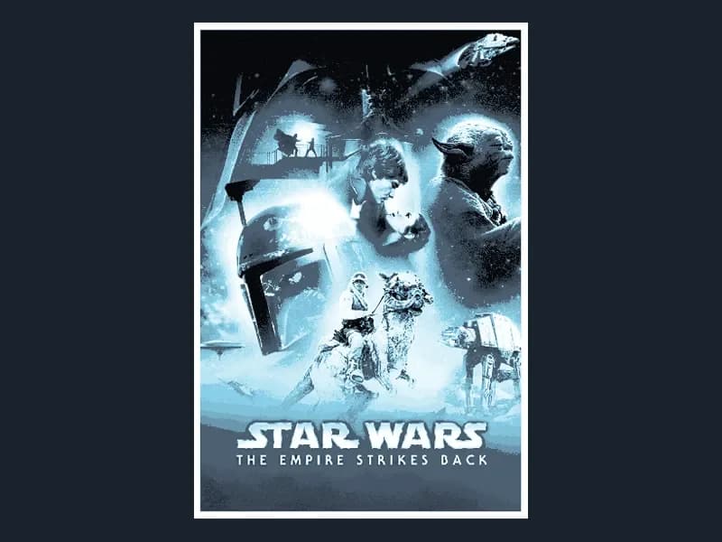 Star Wars The Empire Strikes Back (HueForge) by HugheCraft HueForge model: Star Wars The Empire Strikes Back (HueForge) by HugheCraft