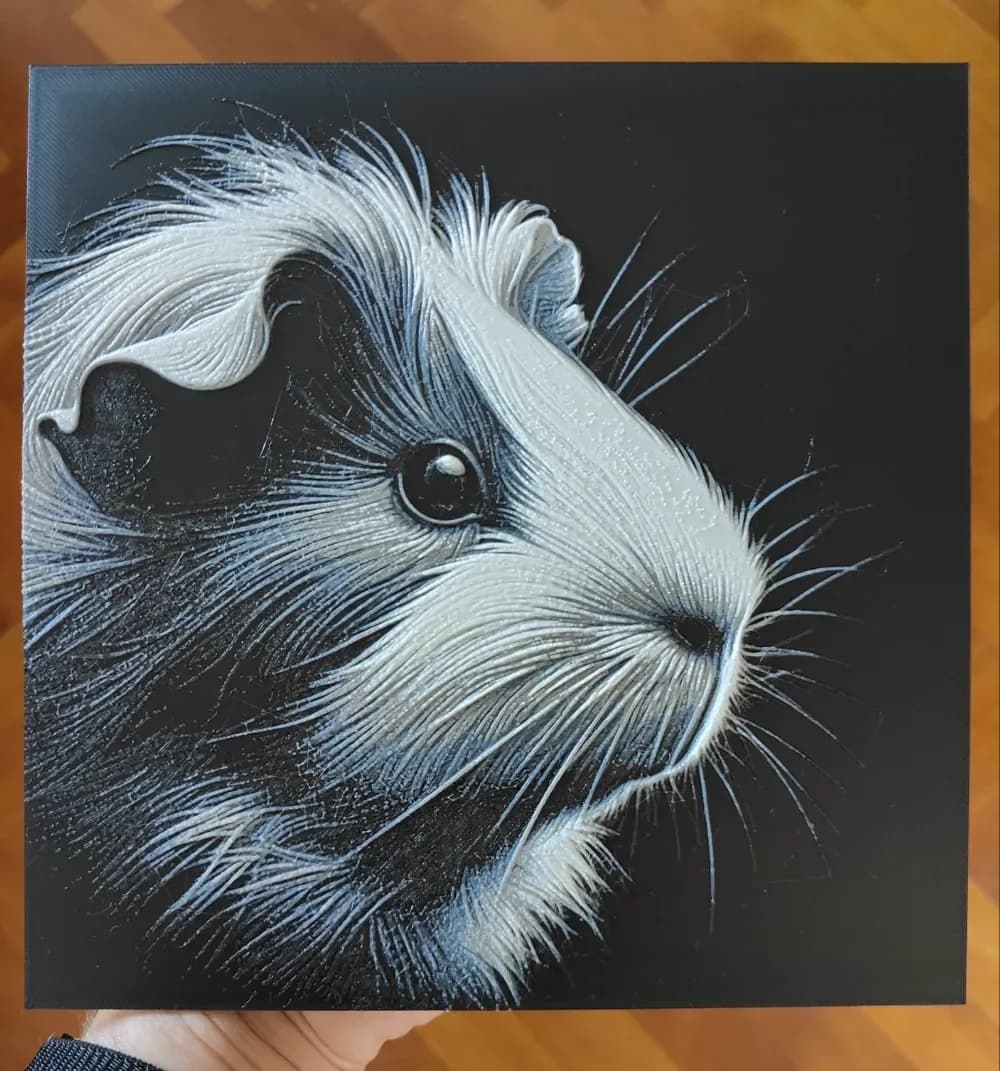 Guinea Pig - Hueforge by BeaN HueForge model: Guinea Pig - Hueforge by BeaN