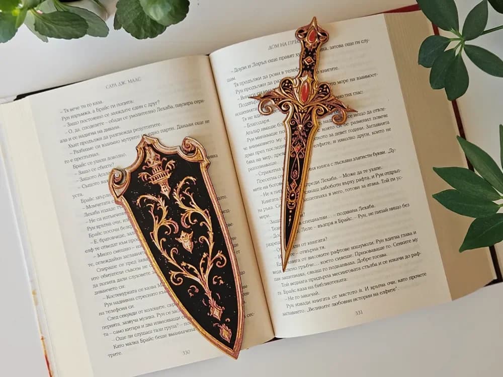 Aegis Defender - Bookmark by C3D HueForge model: Aegis Defender - Bookmark by C3D