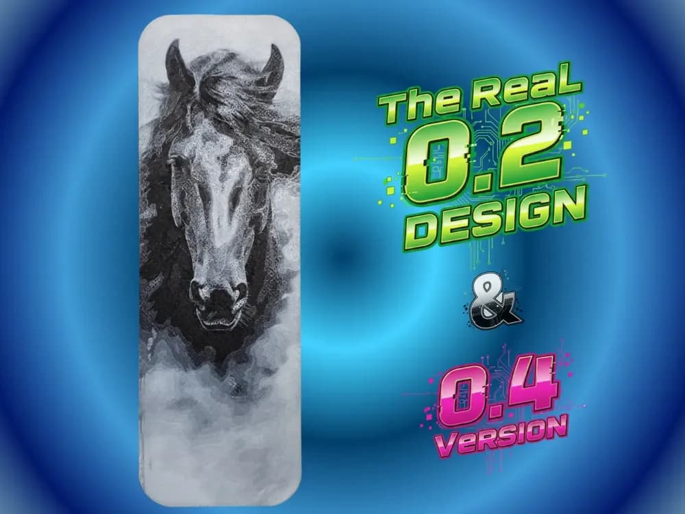 Horse Bookmark by Atrus Design HueForge model: Horse Bookmark by Atrus Design