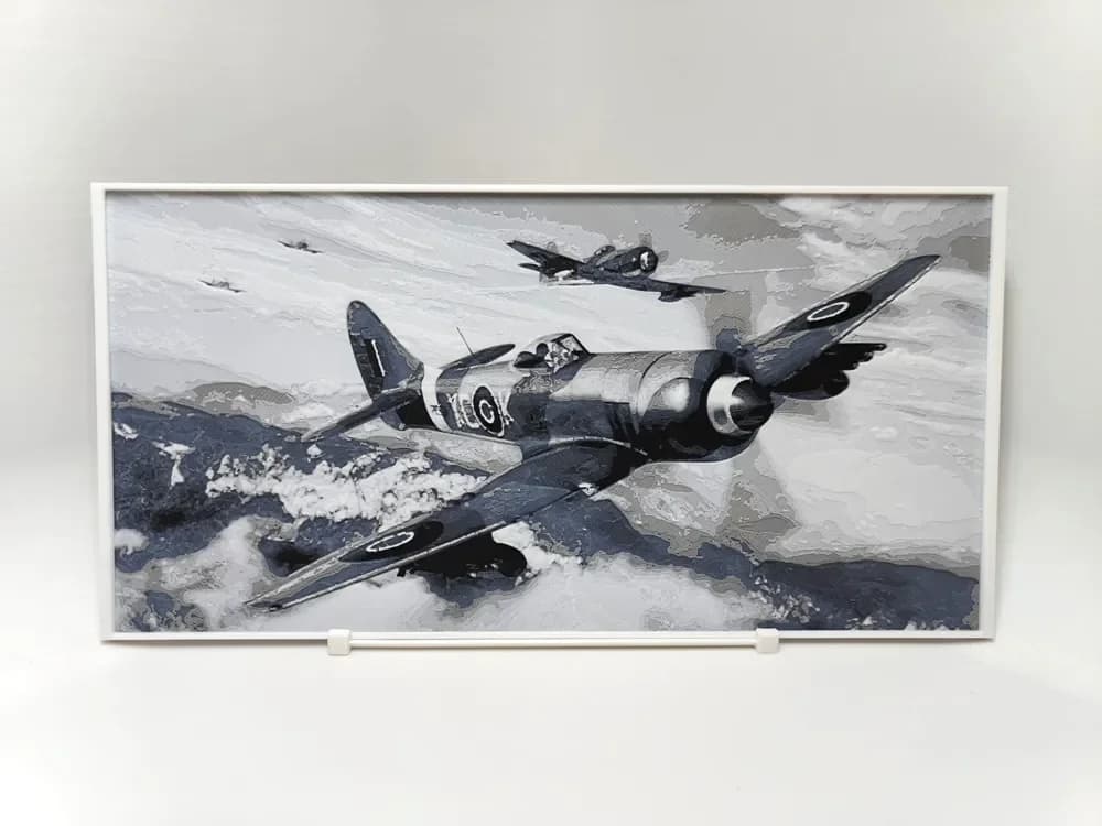 Hawker Tempest Mk.II - Hueforge by BeaN HueForge model: Hawker Tempest Mk.II - Hueforge by BeaN
