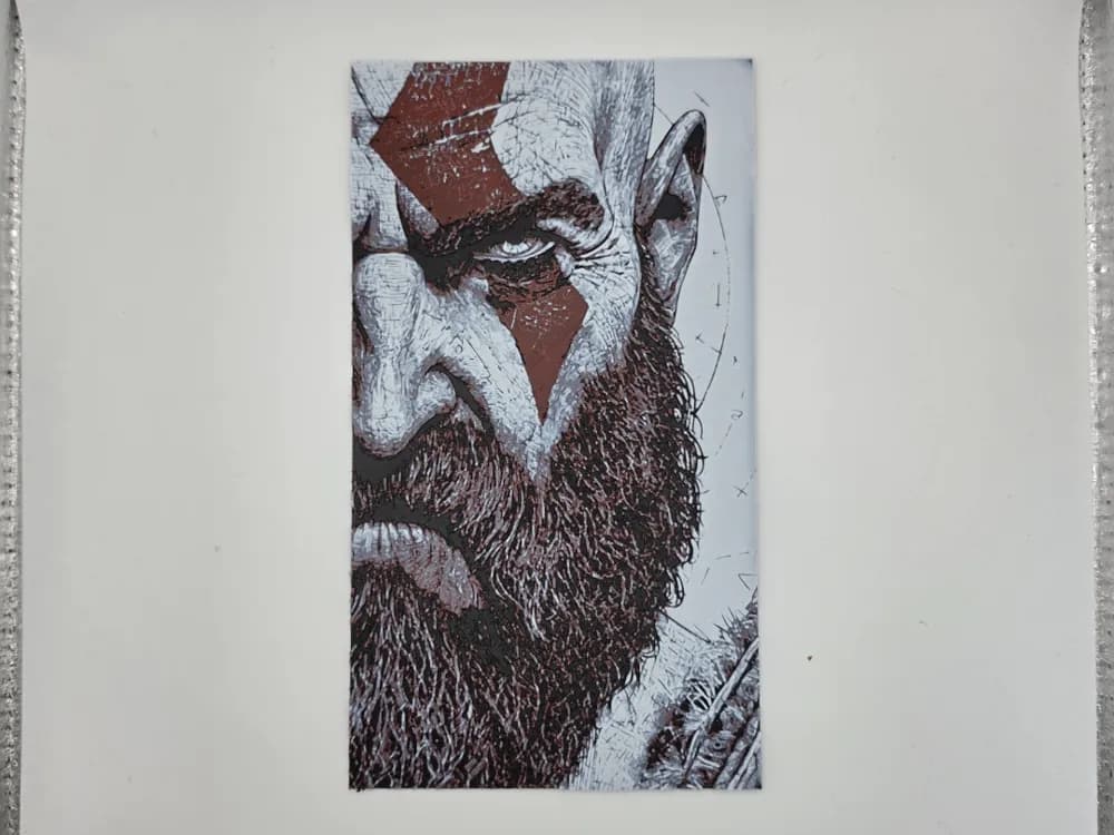 Kratos by Kactus Fpv HueForge model: Kratos by Kactus Fpv