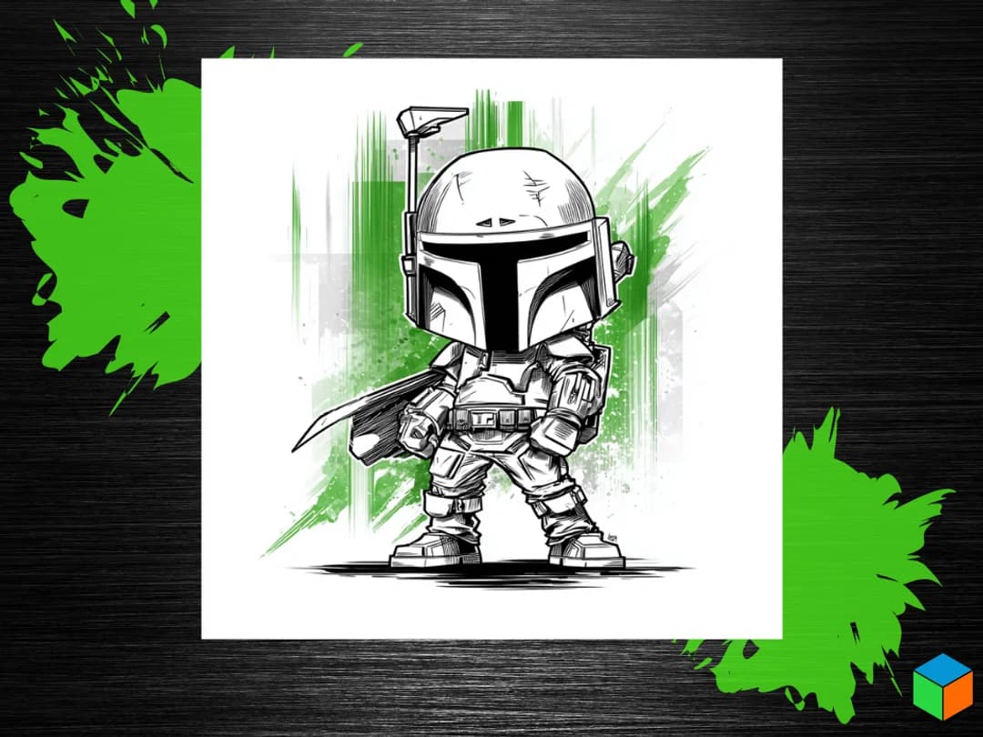 🛡️ BOBA FETT DROP 🛡️ by 3D Prints By Vic HueForge model: 🛡️ BOBA FETT DROP 🛡️ by 3D Prints By Vic