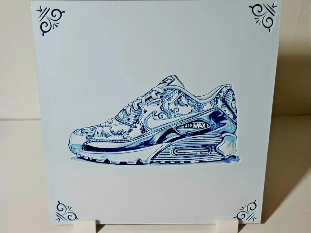 Nike Air Max 90 by Mano's 3d_Art HueForge model: Nike Air Max 90 by Mano's 3d_Art