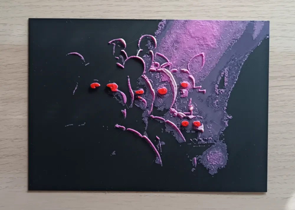 FNAF Hueforge by Atrus Design HueForge model: FNAF Hueforge by Atrus Design