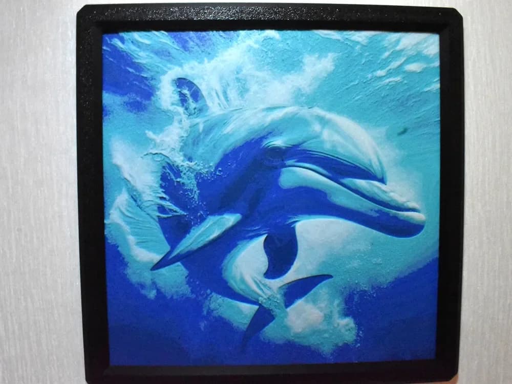 Dolphin Hueforge by Chris B HueForge model: Dolphin Hueforge by Chris B