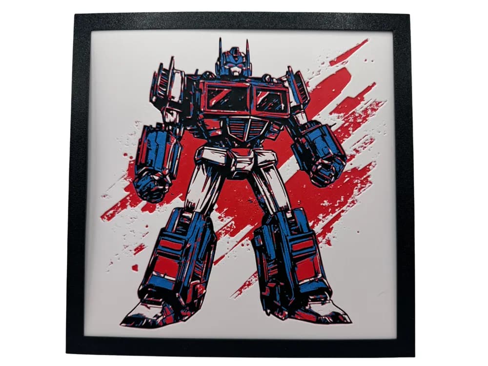 HueForge model: Optimus Prime Hueforge by Canadian Gamer