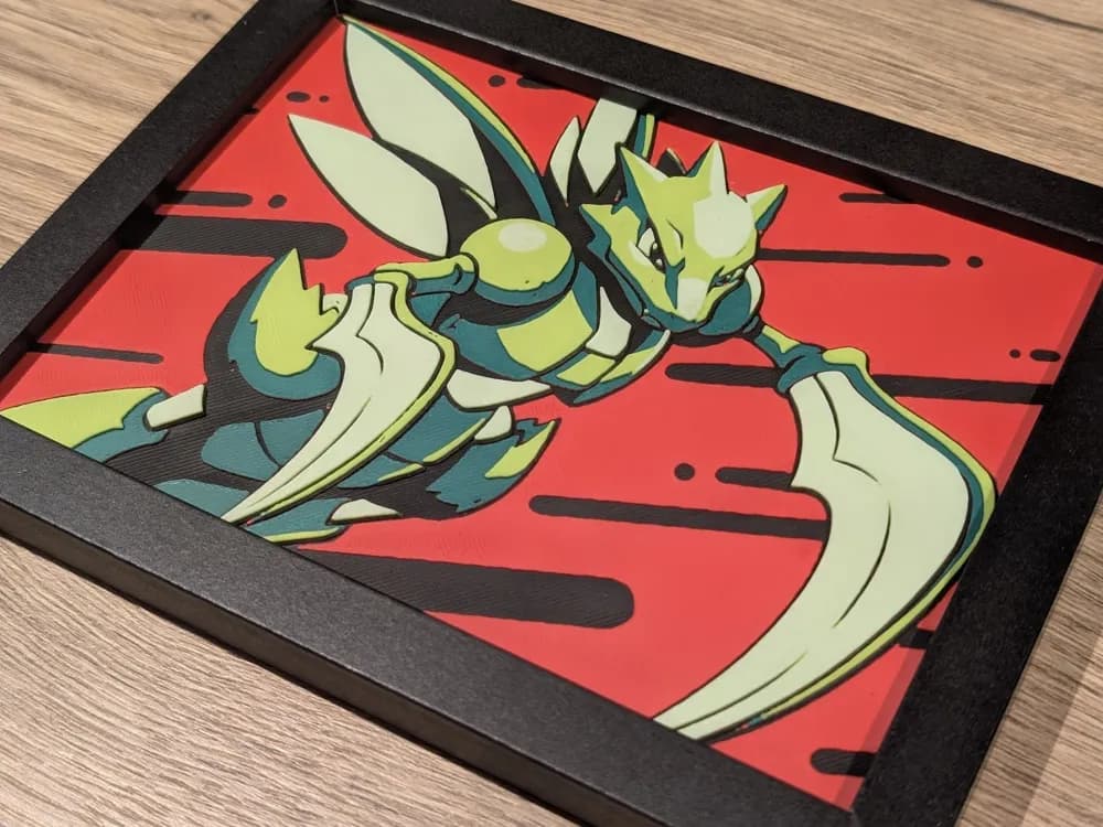 Scyther Hueforge 7x5 Scyther Hueforge 7x5
