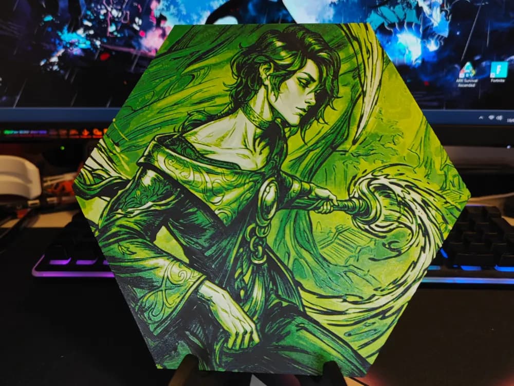 Hueforge Hwei (League of Legends) honeycomb mode Hueforge Hwei (League of Legends) honeycomb mode