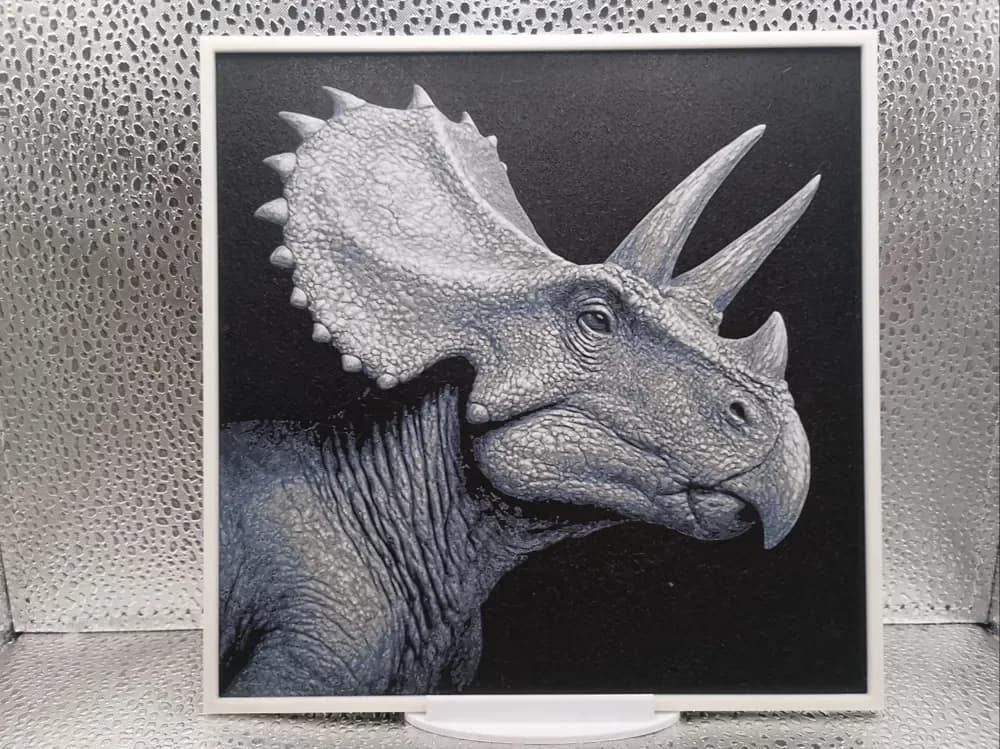 Torosaurus hueforge by Borishotch Industries HueForge model: Torosaurus hueforge by Borishotch Industries