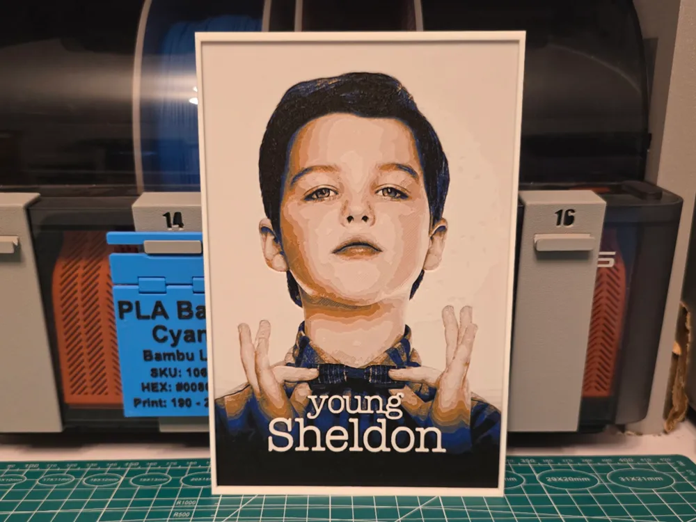 Young Sheldon Series Poster - Hueforge Art Young Sheldon Series Poster - Hueforge Art