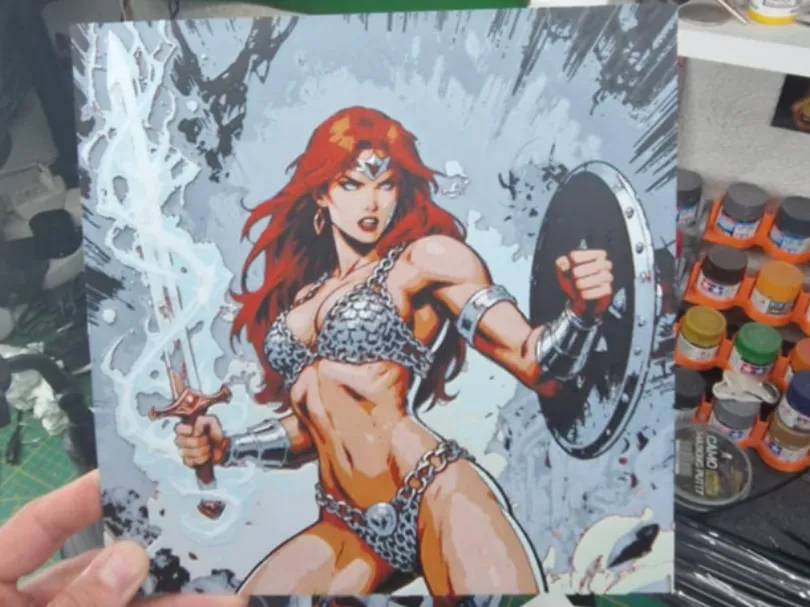 Red Sonja Hueforge Red Sonja Hueforge