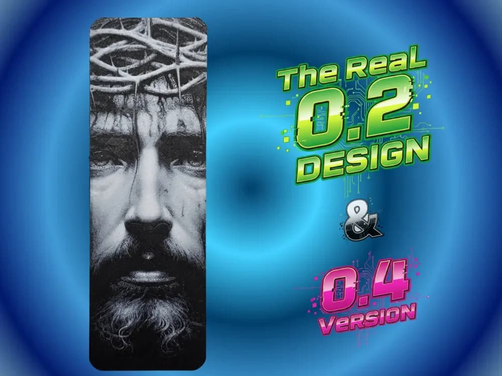 Jesus Christ Bookmark by Atrus Design HueForge model: Jesus Christ Bookmark by Atrus Design