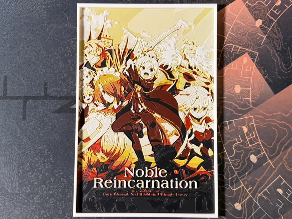 Noble Reincarnation Born Blessed... - HueForge by ZorPrime7 HueForge model: Noble Reincarnation Born Blessed... - HueForge by ZorPrime7
