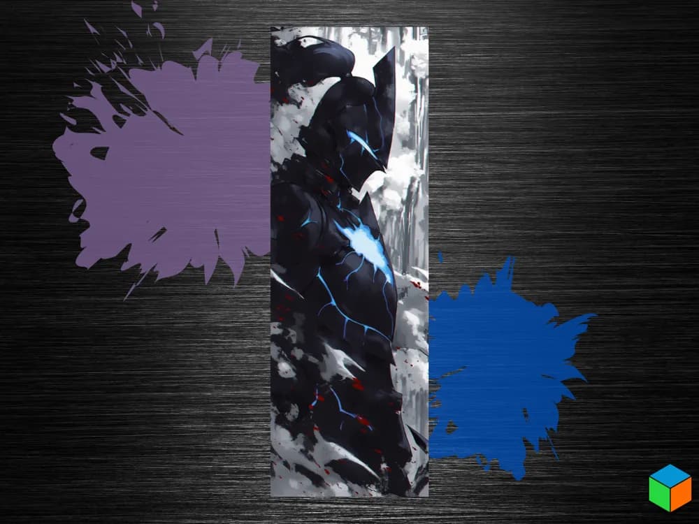 HueForge model: Igris - Shadow Monarch’s Knight - Solo Leveling by 3D Prints By Vic