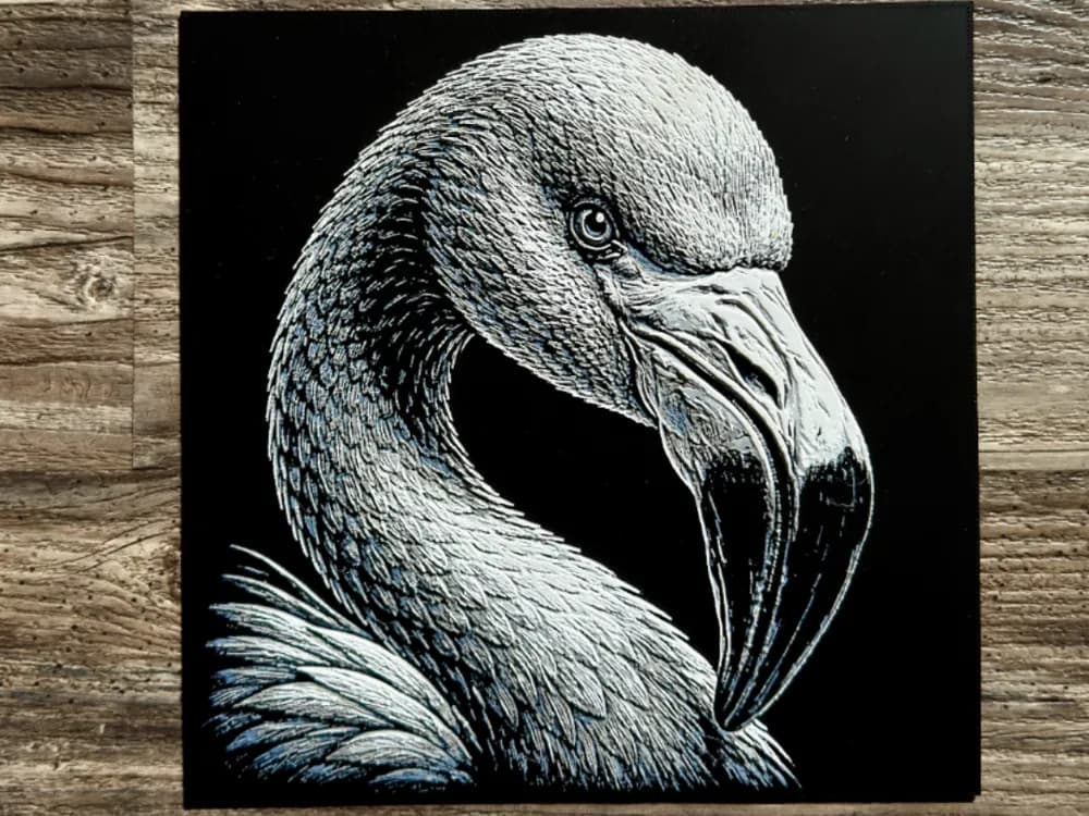 Flamingo Wildlife Series by novy HueForge model: Flamingo Wildlife Series by novy