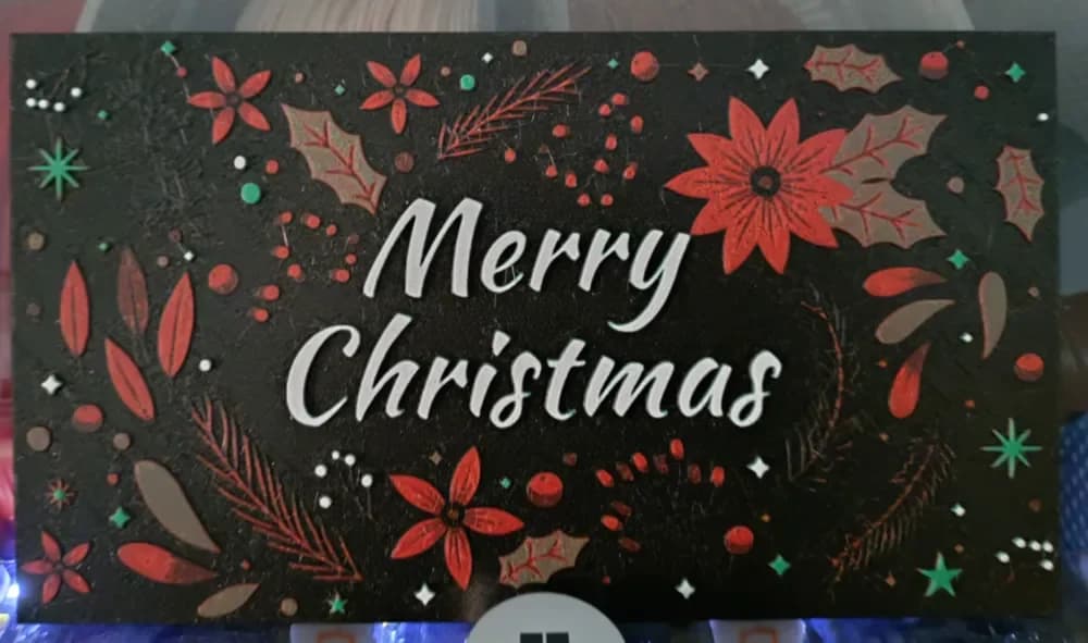 Merry Christmas (HueForge) by Asgar3D HueForge model: Merry Christmas (HueForge) by Asgar3D