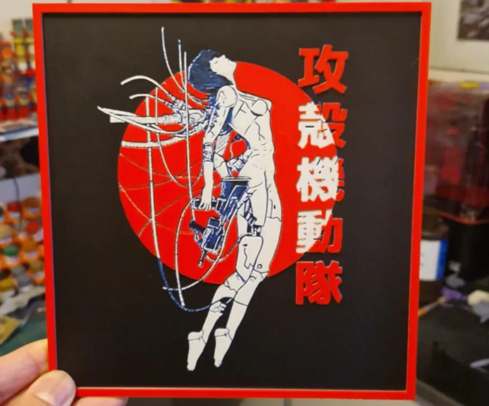 Ghost in the Shell Hueforge - Motoko Kusanagi Ghost in the Shell Hueforge - Motoko Kusanagi