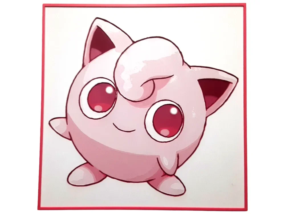 Jigglypuff Hueforge Pokemon Gen1 Pink Fairy Type